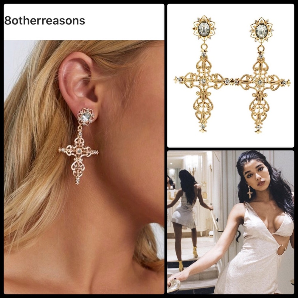 8 OTHER REASONS ✝️ Purity Earrings NWT